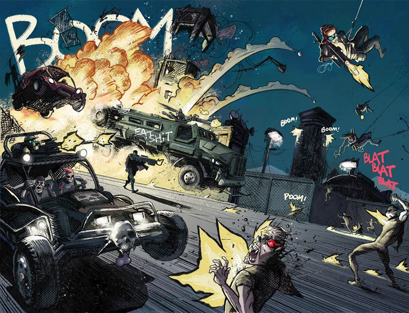 Illustration for article titled How a Crazy Space-Vampire Comic Like Interceptor Could Be the Next Big Comic Book Movie